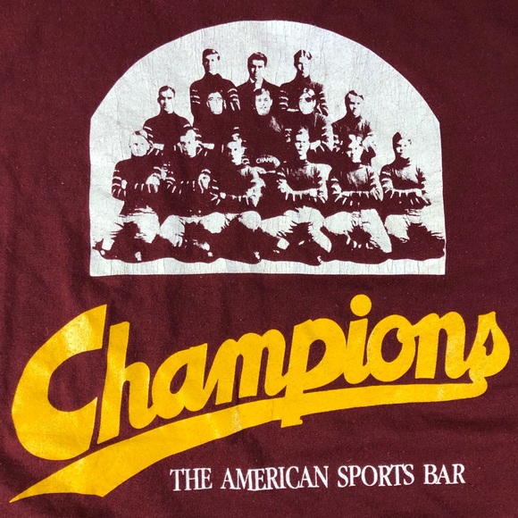 Champions Boston American Sports Bar Vintage 80’s - Picture 2 of 6